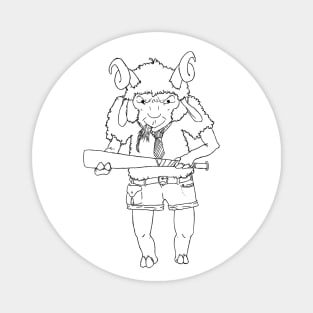 Mafia Ram (Sheep) Magnet